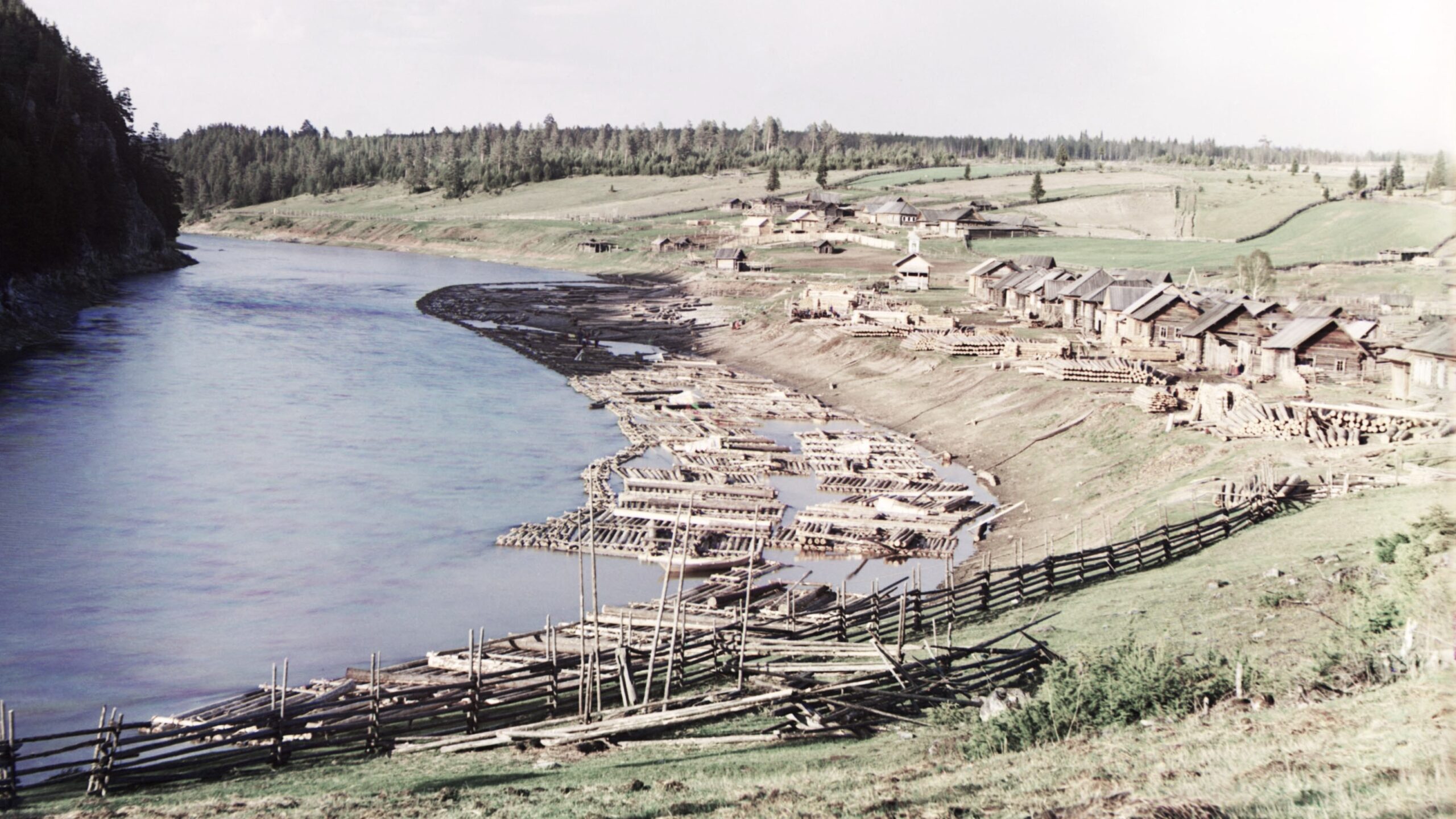 Деревня Кашка в конце 1940-х годов